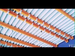 Kaltgewalzte Stahl-Industrie-Zwischengeschosse für Lager, Blau / Orange